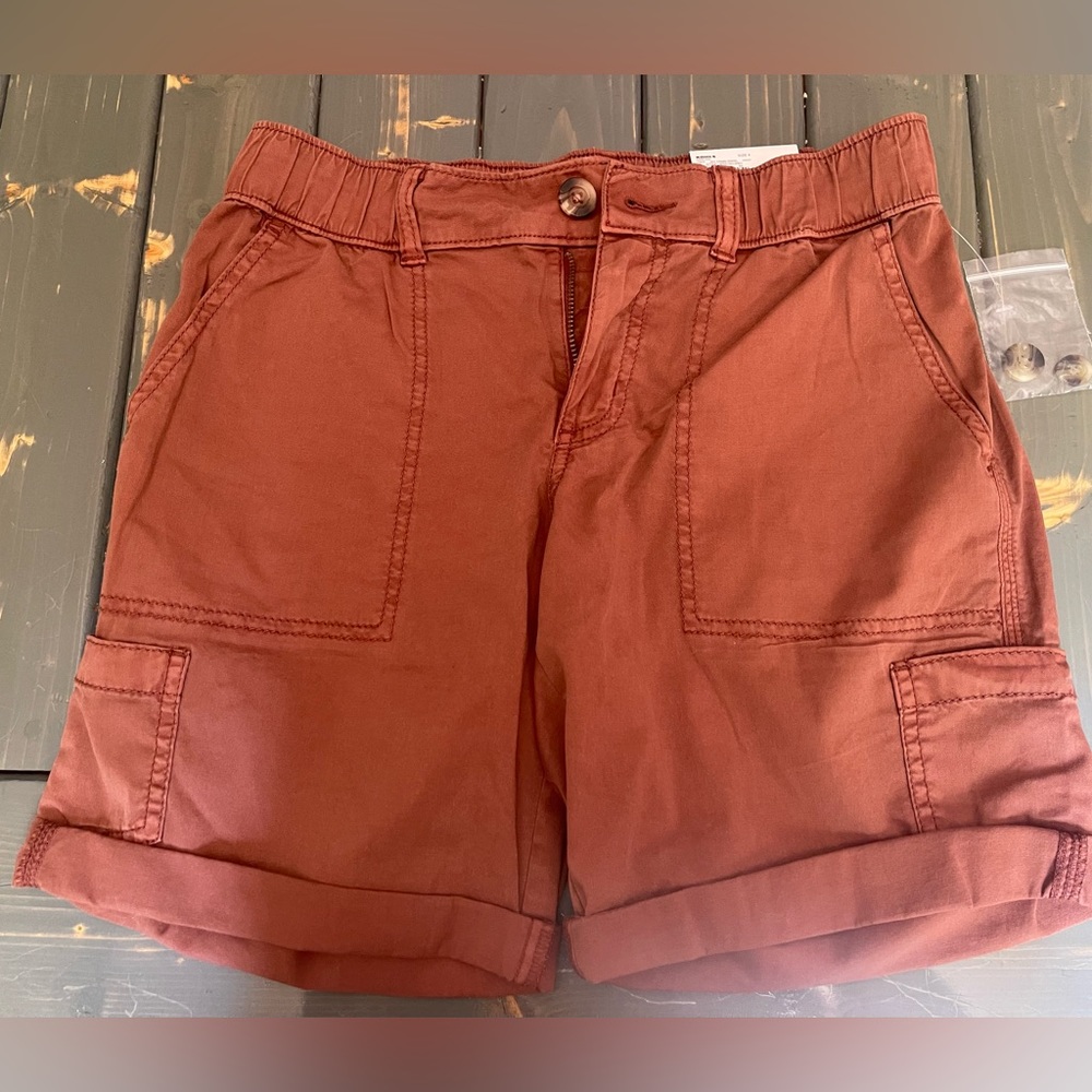 Brand New Sonoma Bermuda Copper Shorts Size 4